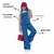 Jardineira macacão juvenil menina jeans longo wide leg boca larga pantalona modinha ubarna femenino estilosa tendências - comprar online