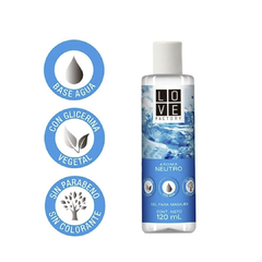 Lubricante base agua Love Factory 120 ml - comprar en línea