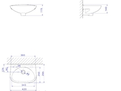 Bacha L 15.17 - Deca Suspendida - - comprar online