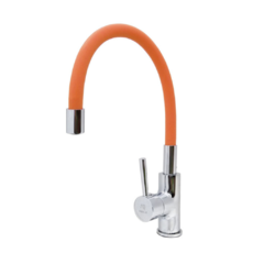 Grifería para Cocina - Aqualaf Flex Color Naranja - 59005/NA