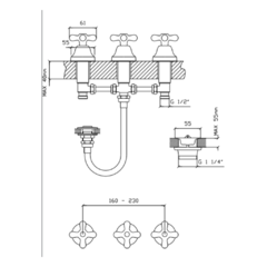 Grifería para Bidet - Aqualaf 6020 - Liwen - comprar online