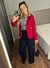 Blazer Linho MICHELI (vermelho) - GUFFI STORE | Looks Femininos