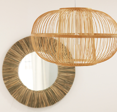 LAMPARA COLGANTE DE BAMBOO GRASS HOME & DECO MAYORISTA - tienda online