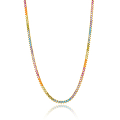 CHOKER RIVIERA COLOR 3 PONTAS 2MM