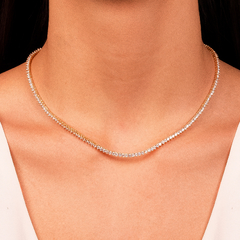 CHOKER RIVIERA 3 PONTAS 2MM - comprar online