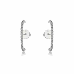 BRINCO EAR HOOK CRAVEJADO FINO na internet