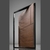 Puerta Pivotante Oh Casa Modelo 2, Acero Natural 150x220x6 - comprar online