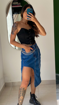 Saia Jeans Gabriela - loja online