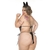 Mini Fantasia Plus Size Loba 2 Pimenta Sexy - comprar online