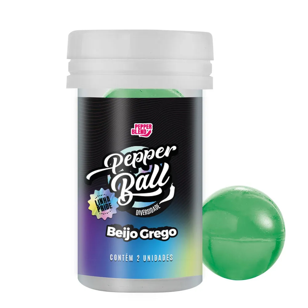 PEPPER BALL MEU BUM BUM BEIJO GREGO 2 UNID PEPPER BLEND