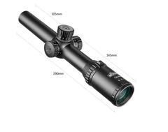 Mira Telescópica Para Rifle De Caza, 1-6. 5x24, Irg, 1click en internet