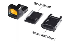 Mini Rmr Red Dot Táctica Sight Collimator Glock / Rifle Refl en internet