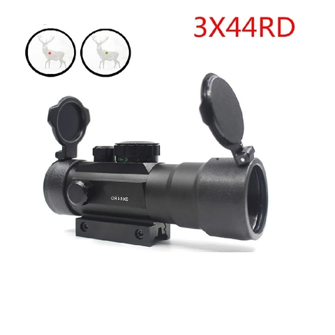 Riflescope 1X40 táctico punto rojo mira visor caza holográfica