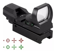 Mira Holografica Tactica Militar Reflex 11m Y 22mm Reticula - espaciotactico