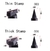 Lápis Maquiagem de Olho de gato delineador com dupla cabeça, cor preto - Bella Emporio Magazine