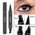 Lápis Maquiagem de Olho de gato delineador com dupla cabeça, cor preto - comprar online