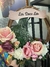 Guirlanda de Lar doce lar com flores rosas - comprar online