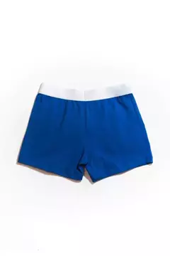 BOXER LISO DE ALGODON/LYCRA COLOR AZUL FRANCIA. en internet