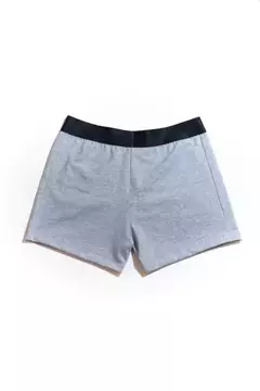 BOXER LISO DE ALGODON/LYCRA COLOR GRIS. - Maiky 1994