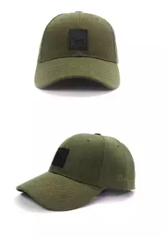 Gorra Bravo Jeans Matthew De Gabardina Verde Militar - Maiky 1994