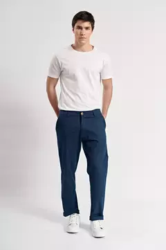 PANTALON CHINO DE GABARDINA ORSO BIANCO