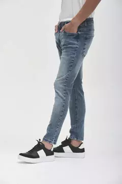 PANTALON DE JEAN SKINNY ASTOR ORSO BIANCO - comprar online