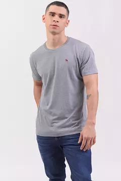 REMERA BASICA GRIS BRAVO