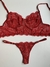 Conjunto de Lingerie Paixão em Renda Sutiã com Aro na internet