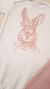 Body Bunny Glitter Blanco con Rosa MC - tienda online
