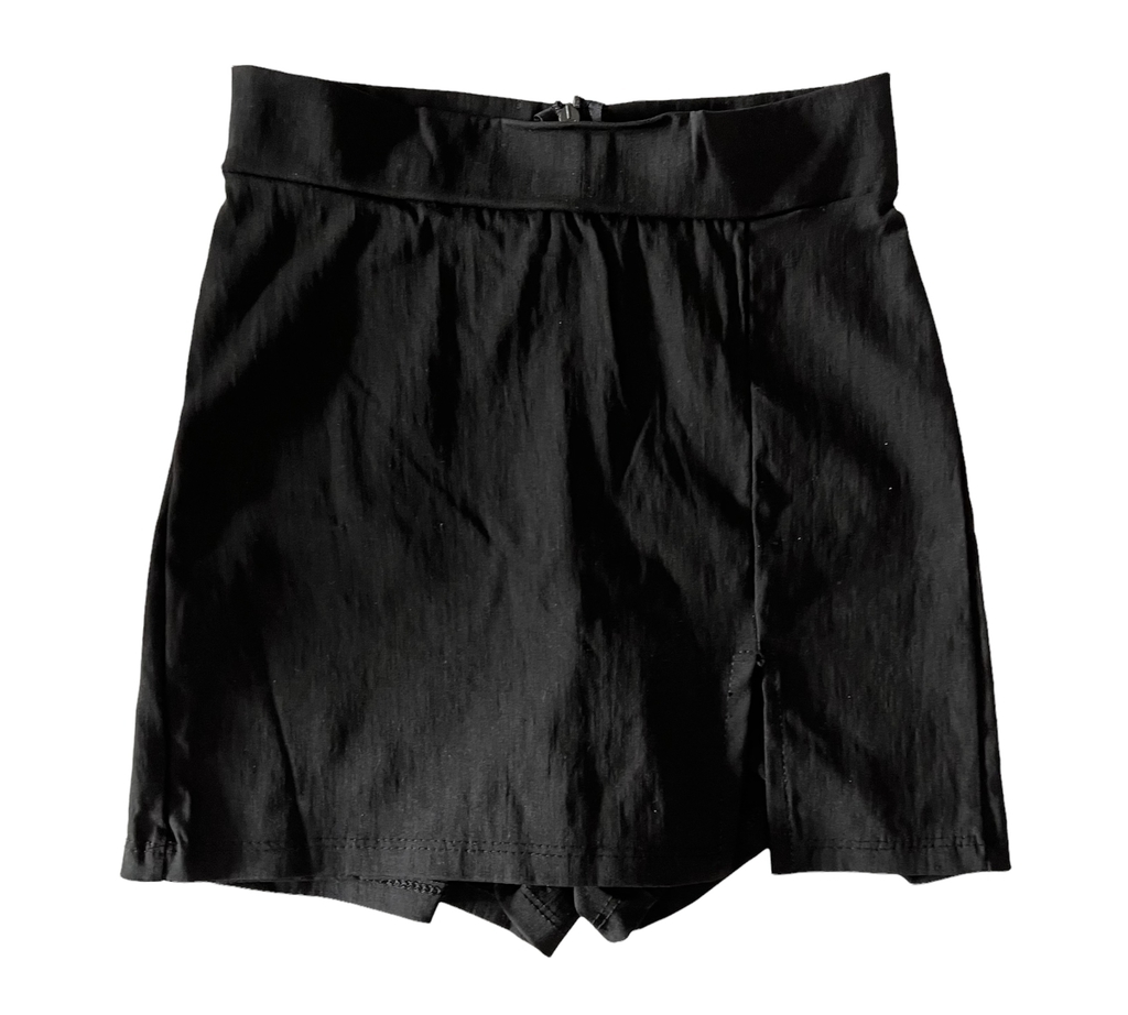 Pollera short 2025 negra
