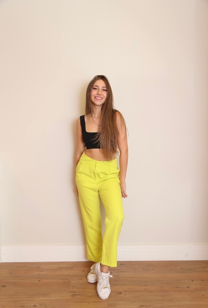 Calca verde best sale neon