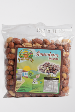 Amendoim Com Pele Salgado - 150g - comprar online