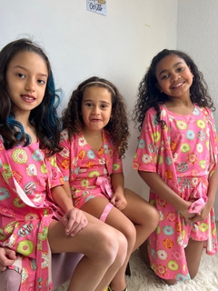 PIJAMA INFANTIL MENINA DONUTS - comprar online