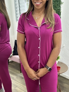 PIJAMA CLÁSSICO FUCSIA na internet