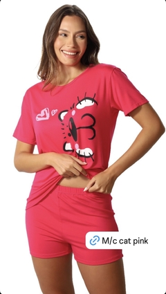 PIJAMA CAT- ROSA - comprar online