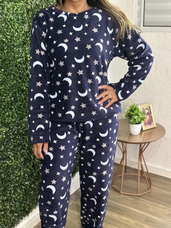 PIJAMA FLEECE ESTRELADO - comprar online