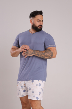 PIJAMA MASCULINO-BALÃO FAMÍLIA na internet