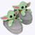 Pantufa Baby Yoda Star Wars Zona Criativa P