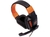 Headset Gamer Combat OEX Preto/Laranja