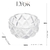 Bowl de cristal Deli Diamond 250ml 11x5,5cm Lyor - comprar online