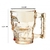 CANECA CAVEIRA CHOPP VIDRO 510ML ROCK AMBAR - comprar online