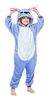 Macacão Kigurumi Infantil Stitch Zona Criativa-lic Disney 3 a 4 Anos - comprar online