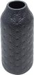 VASO DECORATIVO CERÂMICA PRETO 14cm x 31cm