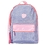 Mochila Pop Porta Notebook - Rosa e Cinza