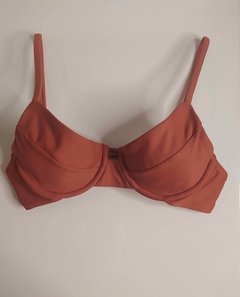 Top meia taça - Terracota - Raro Swim ® | Moda praia e fitness