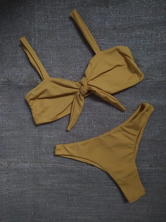 Laço frontal - Índia Ocre - Raro Swim ® | Moda praia e fitness