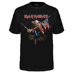 Camiseta Infantil Iron Maiden - The Trooper - Oficial - TOP