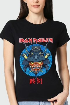 Camiseta Baby Look - Feminina - Iron Maiden - Senjutsu - TOP