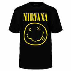 Camiseta Infantil Nirvana Smiler -Oficial -TOP