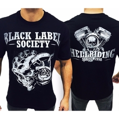 Camiseta Black Label Society - Hellriding - TOP na internet